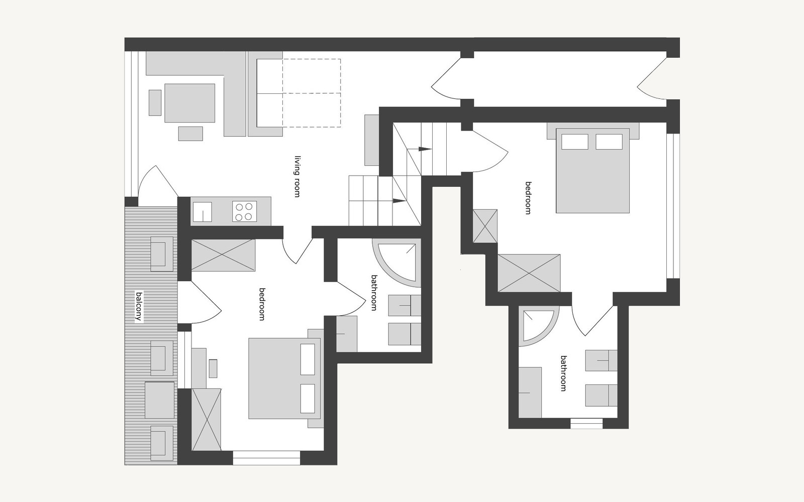 Trilocale Superior Panorama – P