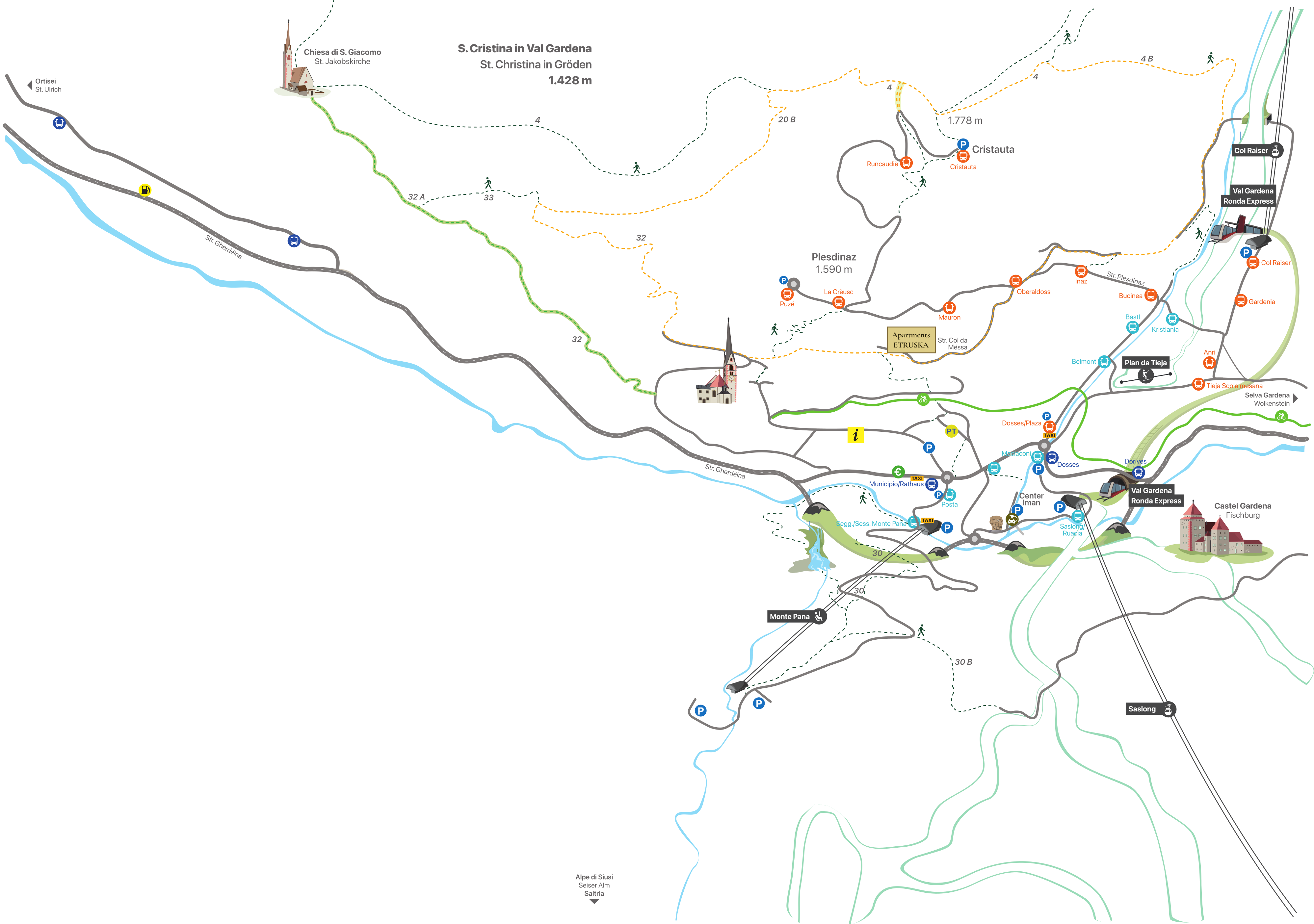 Mappa Appartamenti Etruska